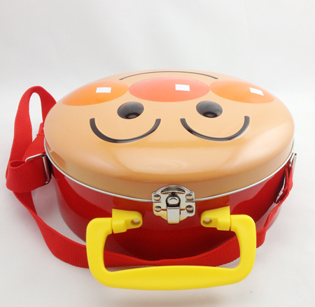 Lunch style Anpanman tin box